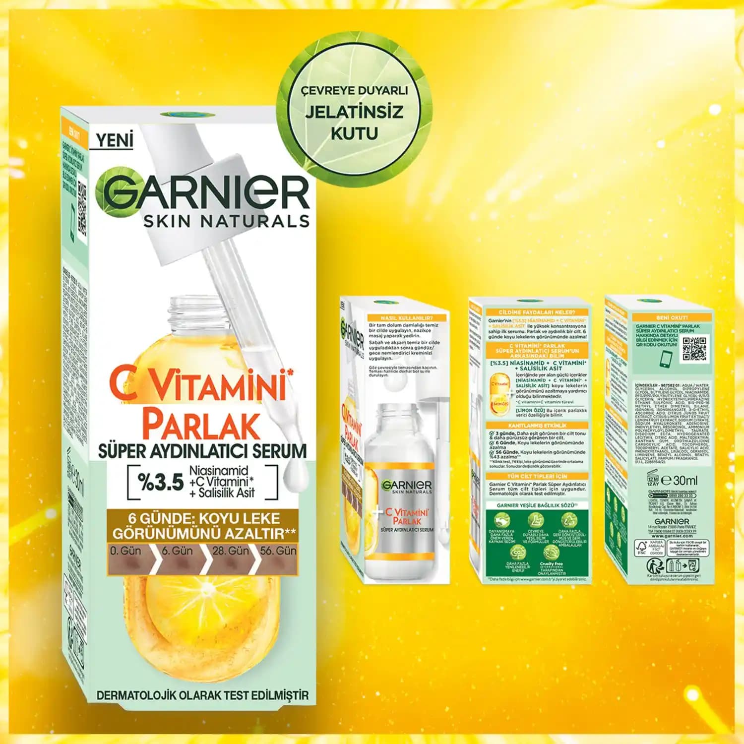 Garnier C Vitamini Serumu ve Ürünleriyle Cilt Parlaklığı ve Sağlığı Artırma