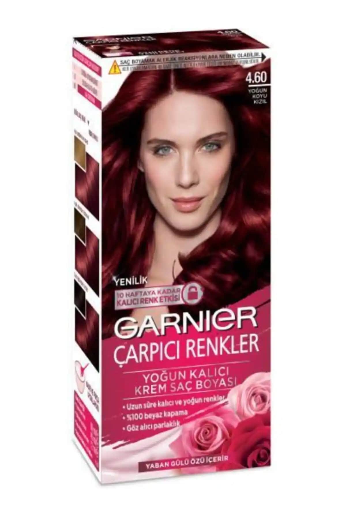 Garnier ile Koyu Kızıl Saç Renkleri: Renk Seçenekleri ve Bakım İpuçları