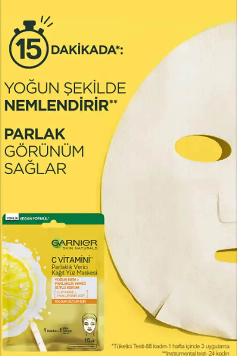 Garnier Kağıt Maskeleri ile Cilt Bakımında Yeni Bir Dönem Başlangıcı