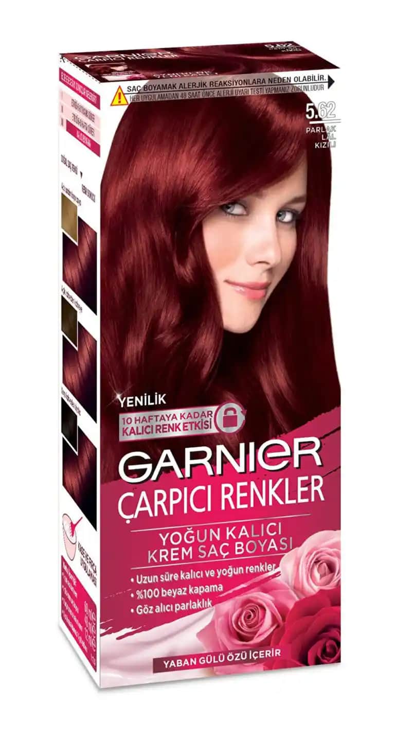 Garnier Kızıl Saç Boyası: En Güzel Kızıl Tonlar ve Bakım Özellikleri