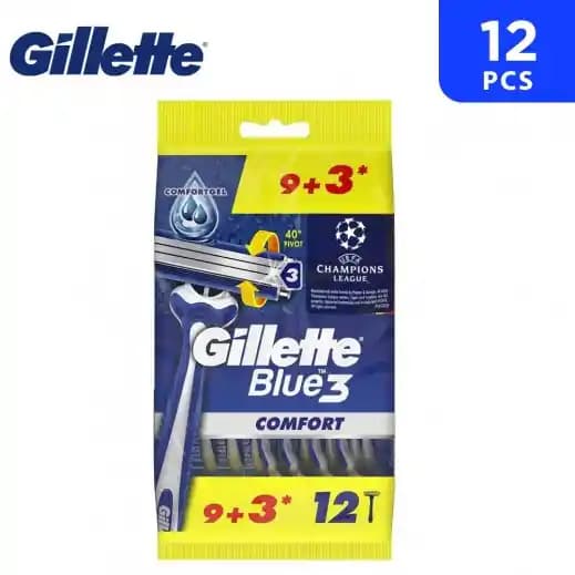 Gillette Blue 3 Comfort Erkekler İçin Konforlu ve Ekonomik Tıraş Çözümü