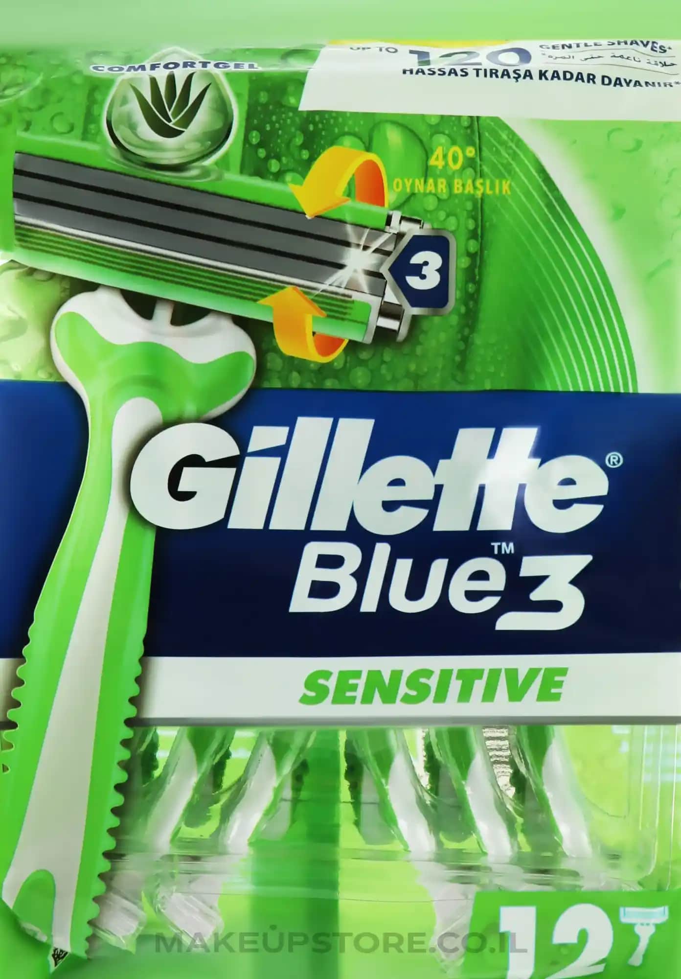 Gillette Blue 3 Sensitive: Hassas Ciltler İçin Konforlu ve Güvenilir Tıraş Deneyimi