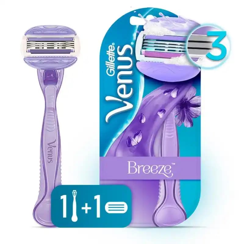 Gillette ComfortGlide Breeze Kadınlar İçin Konforlu ve Pratik Tıraş Çözümü