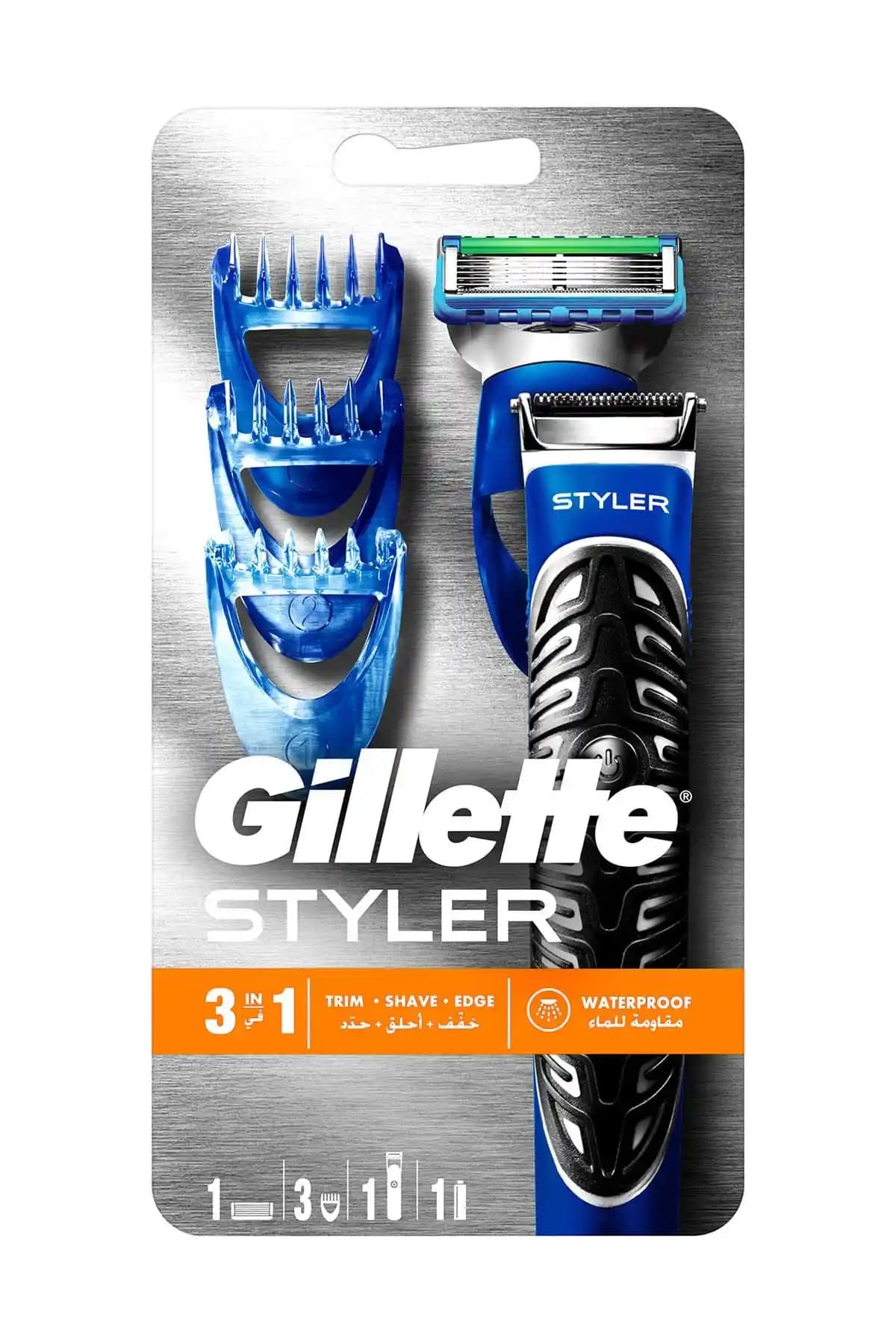 Gillette Fusion ProGlide Styler 3'ü 1 Arada Çok Fonksiyonlu Erkek Bakım Cihazı