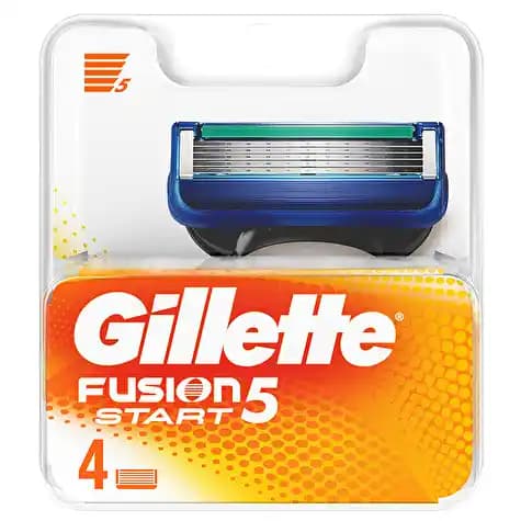Gillette Fusion Start 4'lü Yedek Bıçaklar: Erkekler İçin Konforlu ve Ekonomik Tıraş Çözümü