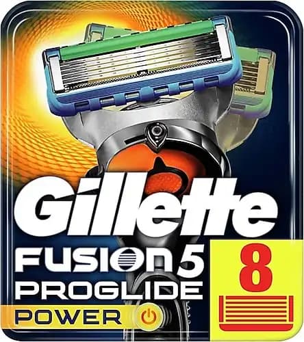 Gillette Fusion5 8'li Yedek Tıraş Bıçağı ile Yüksek Performans ve Konfor