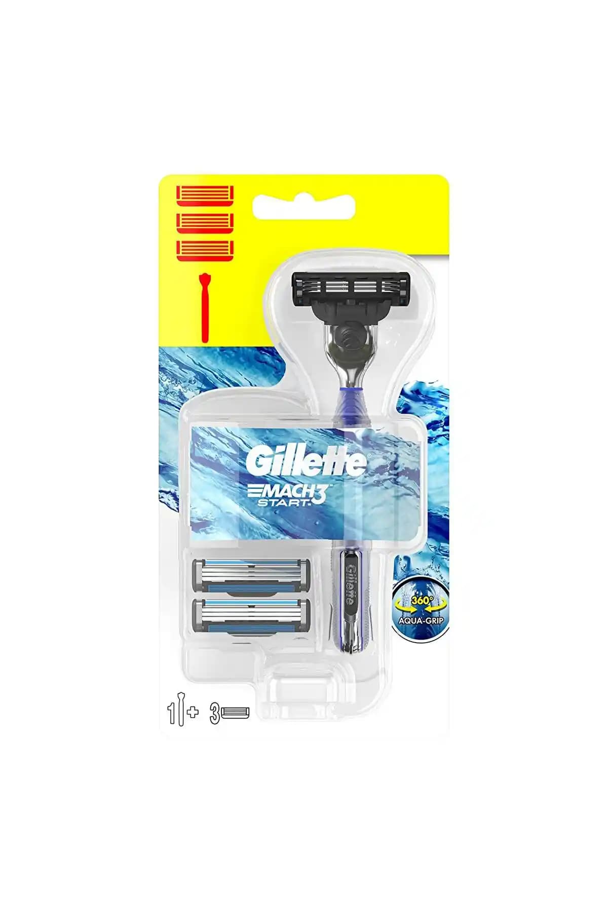 Gillette Mach3 Erkekler İçin Güvenilir ve Konforlu Tıraş Çözümü Üçlü Bıçak Teknolojisiyle