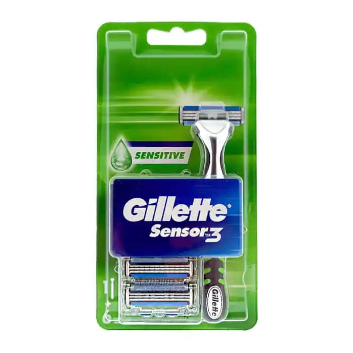 Gillette Sensor 3 Tıraş Makinesi ve Yedek Başlıklarla Konforlu ve Ekonomik Tıraş