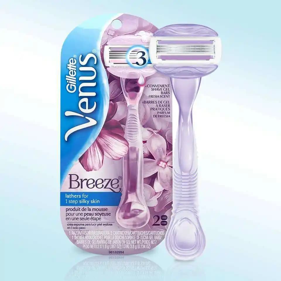 Gillette Venus Breeze Kadınlar İçin Modern ve Konforlu Tıraş Çözümü