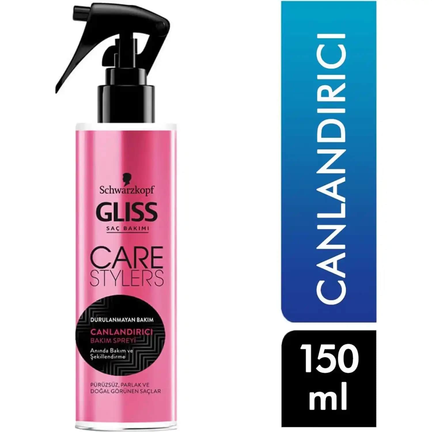 Gliss Canlandırıcı Saç Bakım Spreyi: Hacim ve Canlılık Sağlayan Hafif Formül