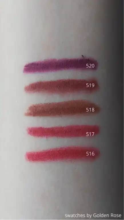 Golden Rose 518 Dudak Kalemi: Doğal ve Kalıcı Dudaklar İçin Mükemmel Seçenek