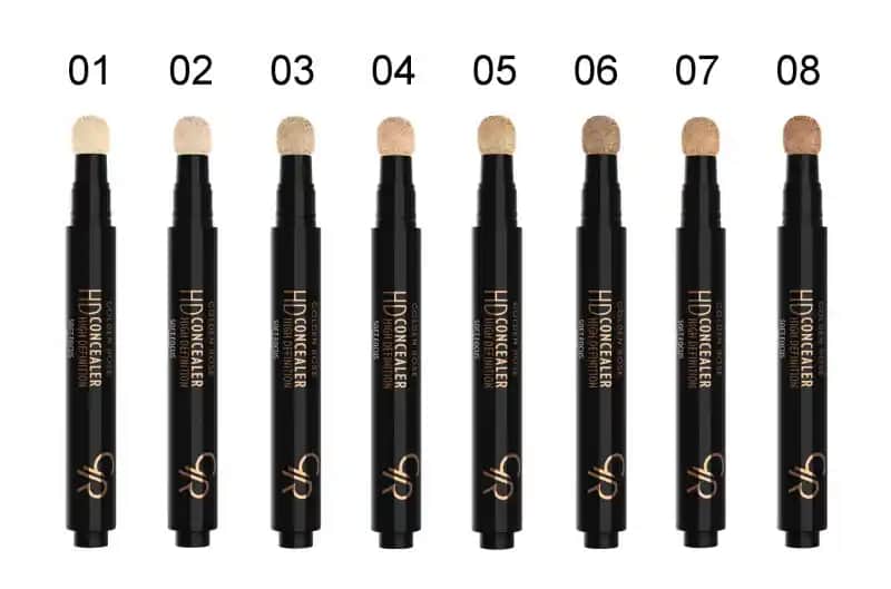 Golden Rose HD Concealer ile Kusursuz ve Doğal Makyaj Sonuçları Elde Edin