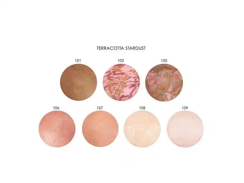 Golden Rose Terracotta Stardust 103: Doğal Parlaklık ve Işıltı Sağlayan Makyaj Ürünü