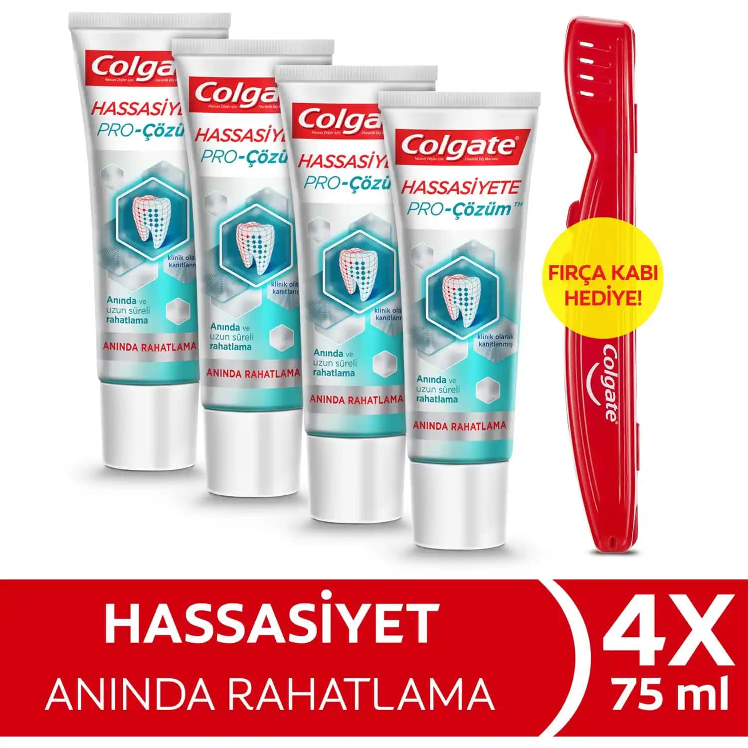 Hassas Dişler İçin Colgate Hassasiyete Pro Çözüm ile Anında Rahatlama Sağlayın