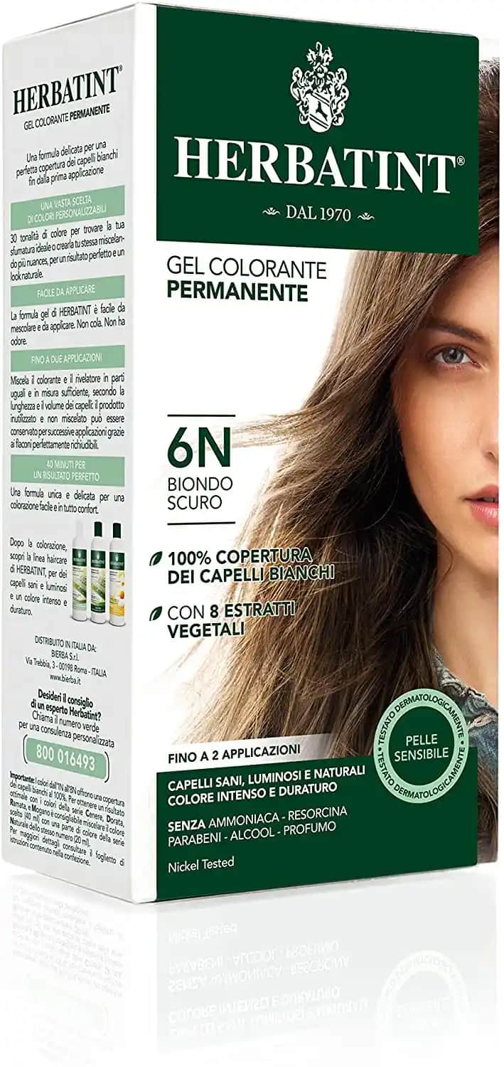 Herbatint 6N Kızıl Kumral Doğal Saç Boyası - Güvenilir ve Uzun Ömürlü Renk Seçeneği