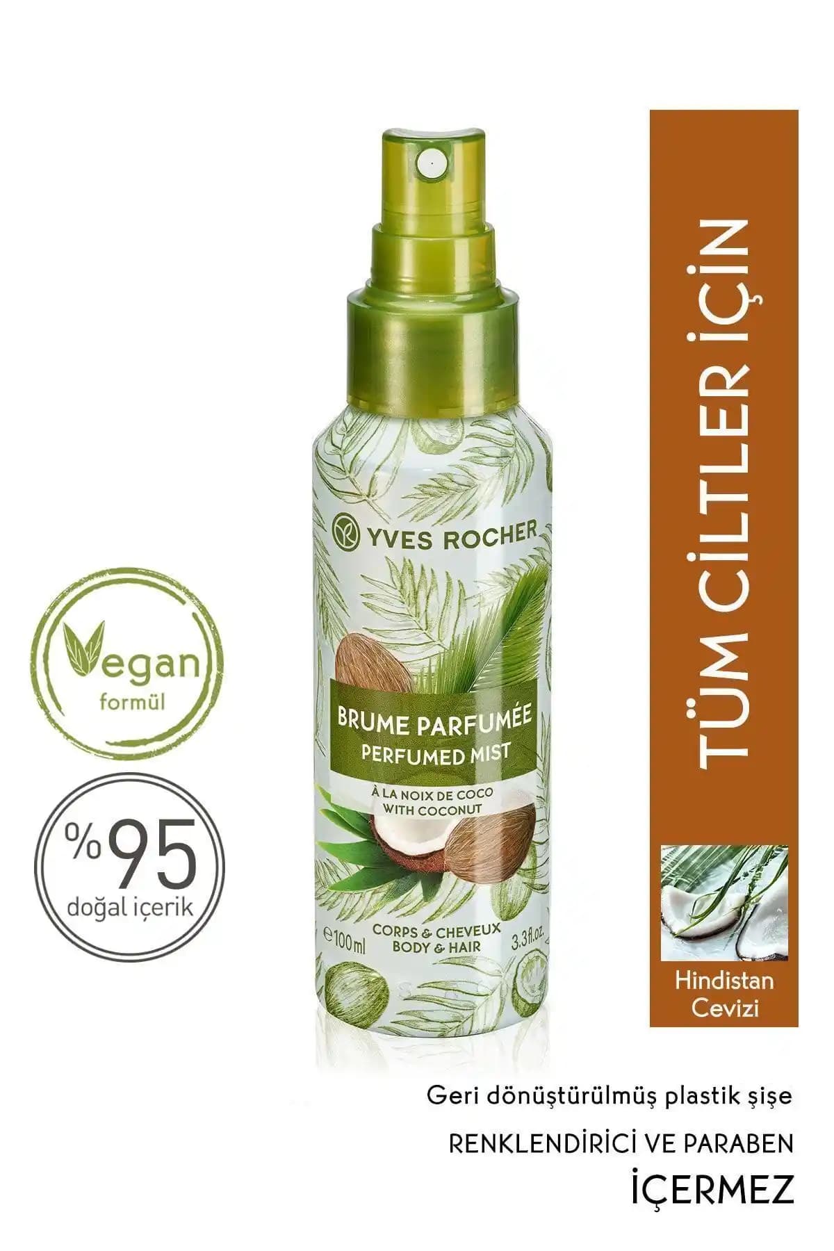 Hindistan Cevizli Saç Spreyi Nedir ve Saç Bakımında Nasıl Kullanılır