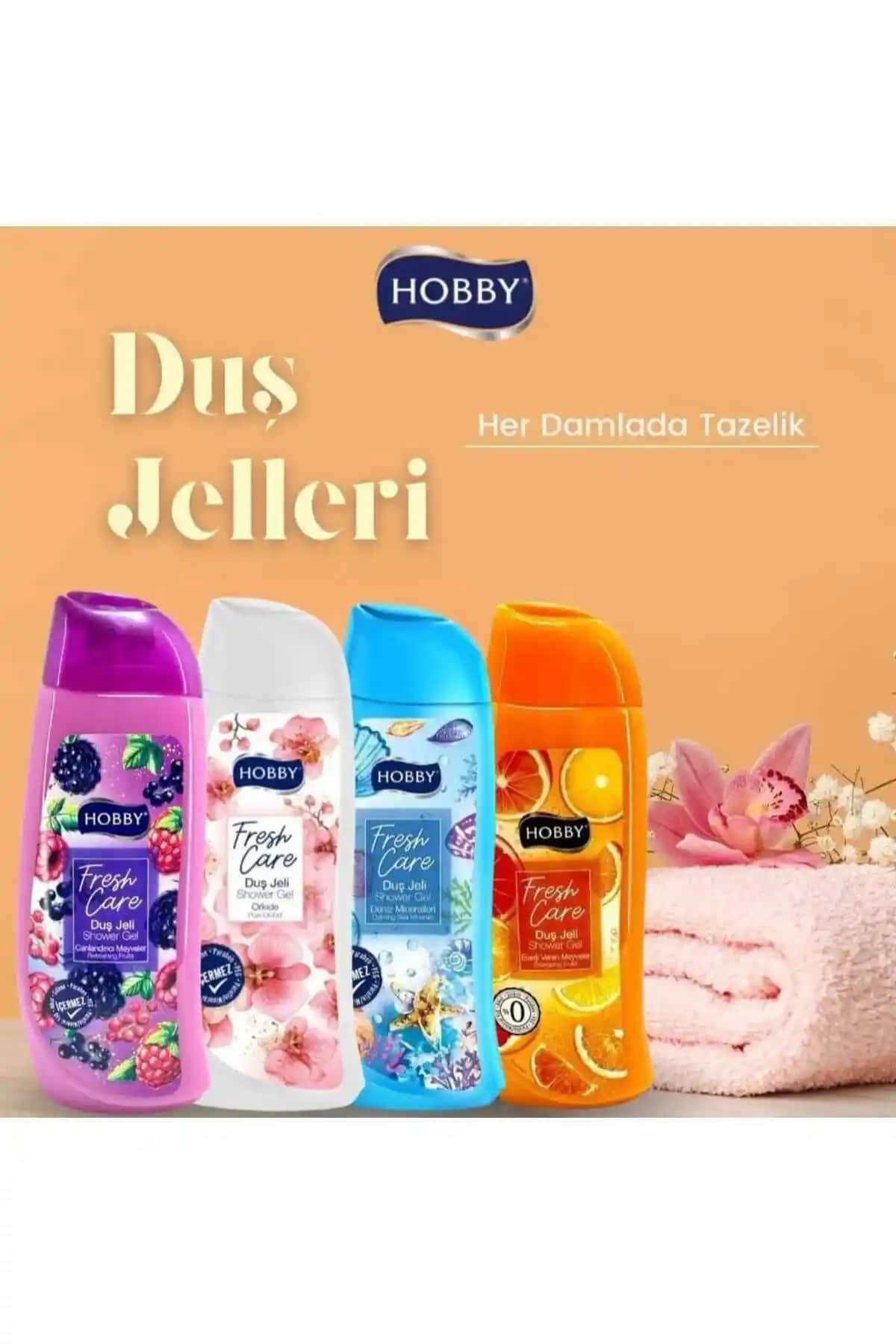 Hobby Fresh Care Doğal Duş Jeli: Cilt Dostu ve Ferahlatıcı Temizlik Ürünü