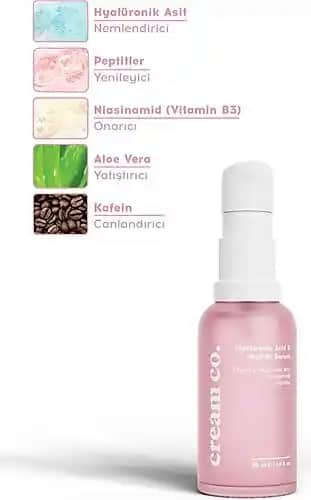 Hyaluronic Asit ve Peptit Serumu: Nem ve Gençlik İçin Güçlü Cilt Bakım Çözümü