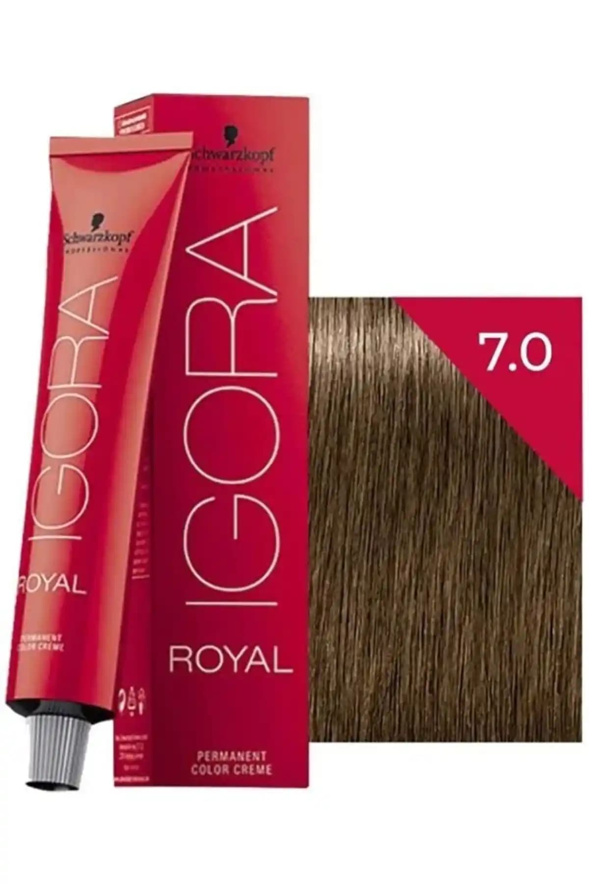 Igora 7-0 Kumral Saç Boyası: Doğal ve Uzun Ömürlü Renk Seçeneği