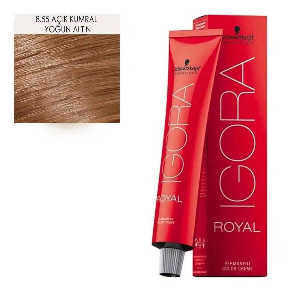 Igora Açık Kumral Saç Boyası: Doğal Görünüm ve Uzun Süreli Renk Koruma