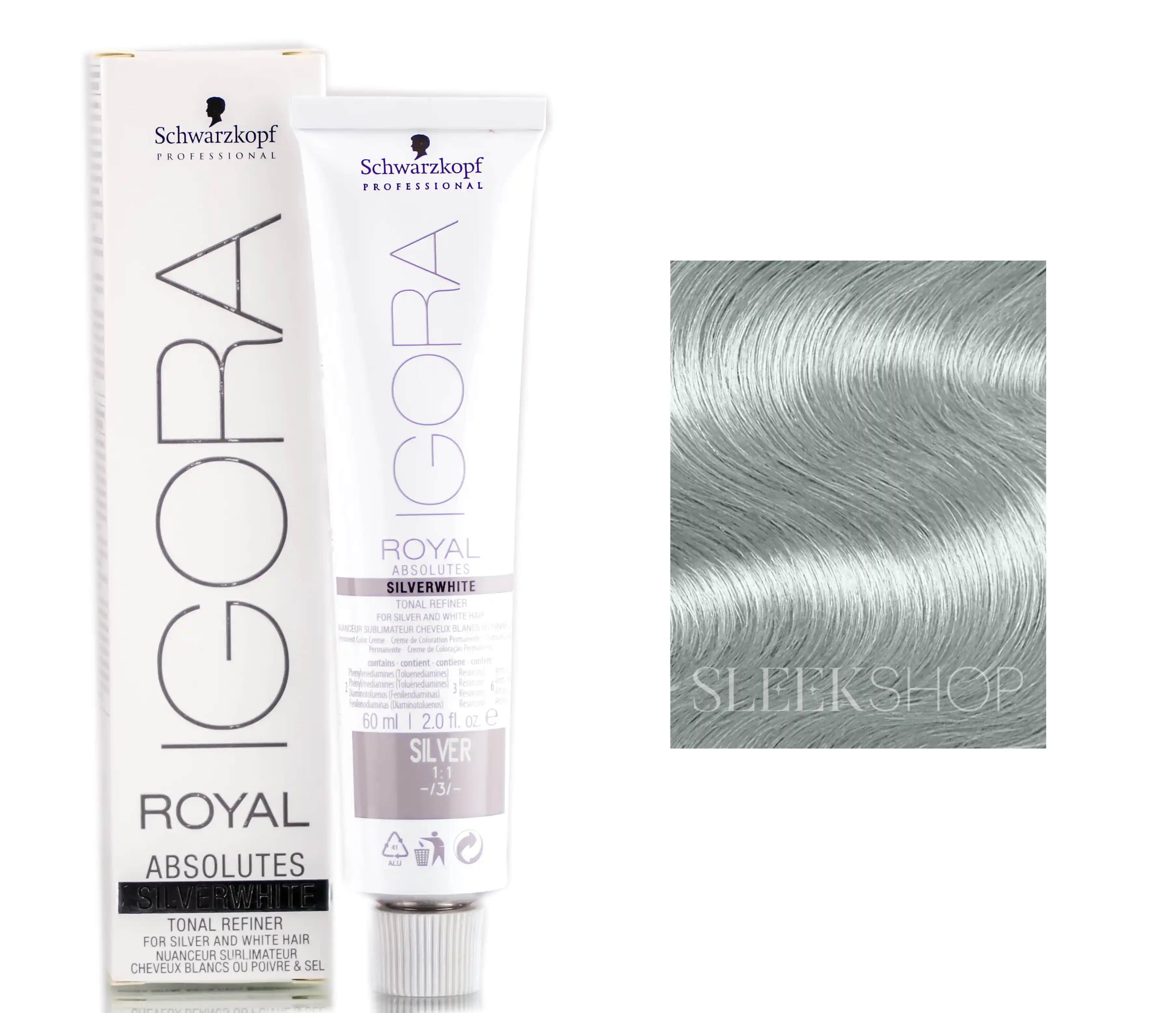 IGORA Silver White ile Gümüş ve Beyaz Saçlarda Modern Renk Çözümleri ve Bakım İpuçları