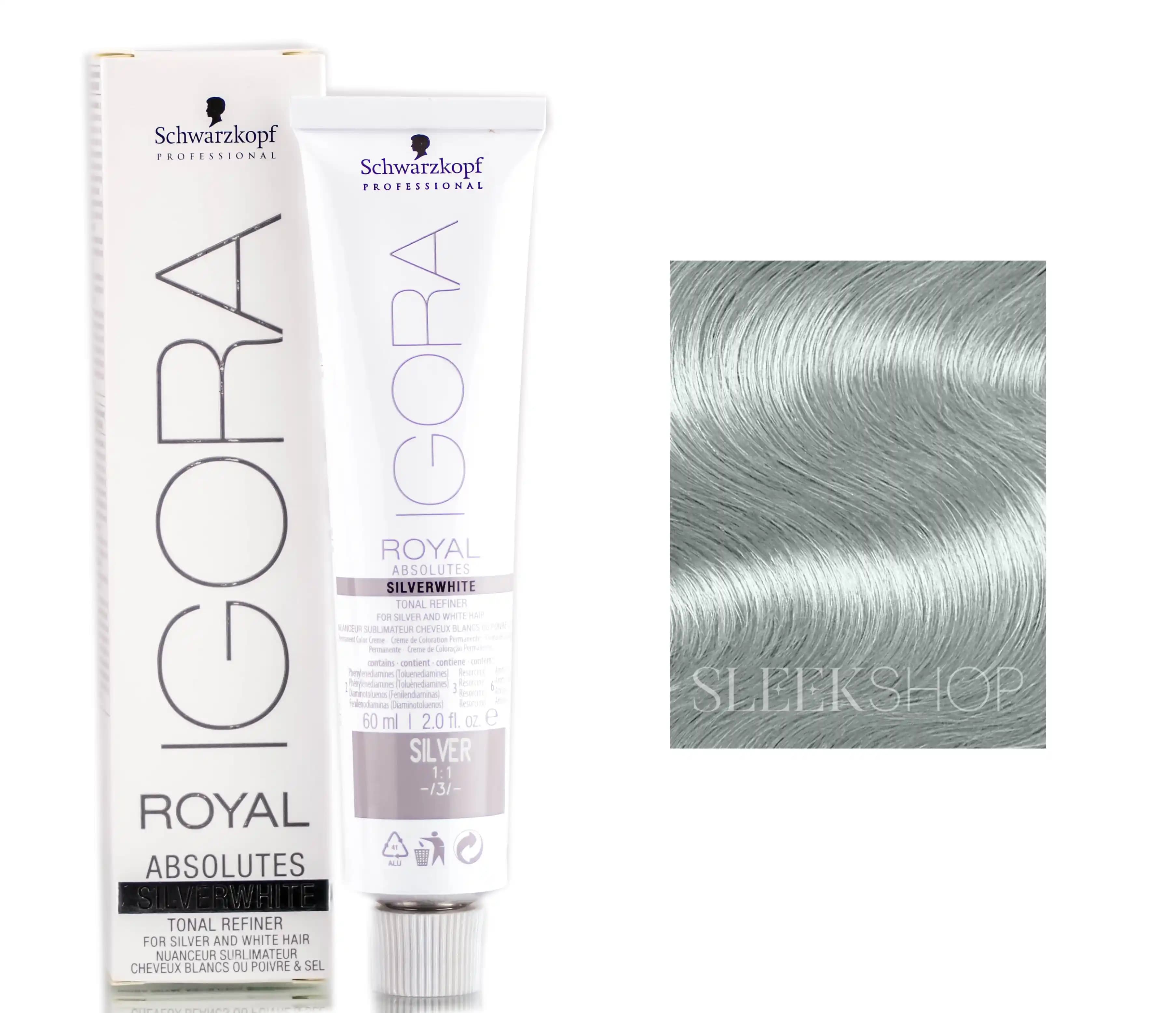 IGORA Silver White ile Gümüş ve Beyaz Saçlarda Modern Renk Çözümleri ve Bakım İpuçları