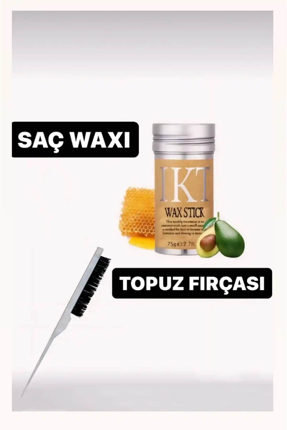 IKT Saç Wax Stick: Güçlü Tutucu ve Doğal İçerikli Saç Şekillendirme Ürünü