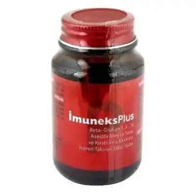 İmuneks Plus 30 Kapsül Bağışıklık Güçlendirici Doğal Takviye Ürünü