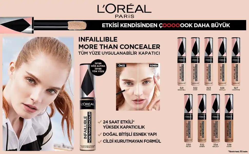 İnfallible Loreal Kapatıcı ile Kusursuz ve Kalıcı Makyaj Deneyimi