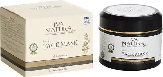 IVA NATURA Siyah Yüz Maskesi: Doğal ve Organik İçeriklerle Derinlemesine Temizlik