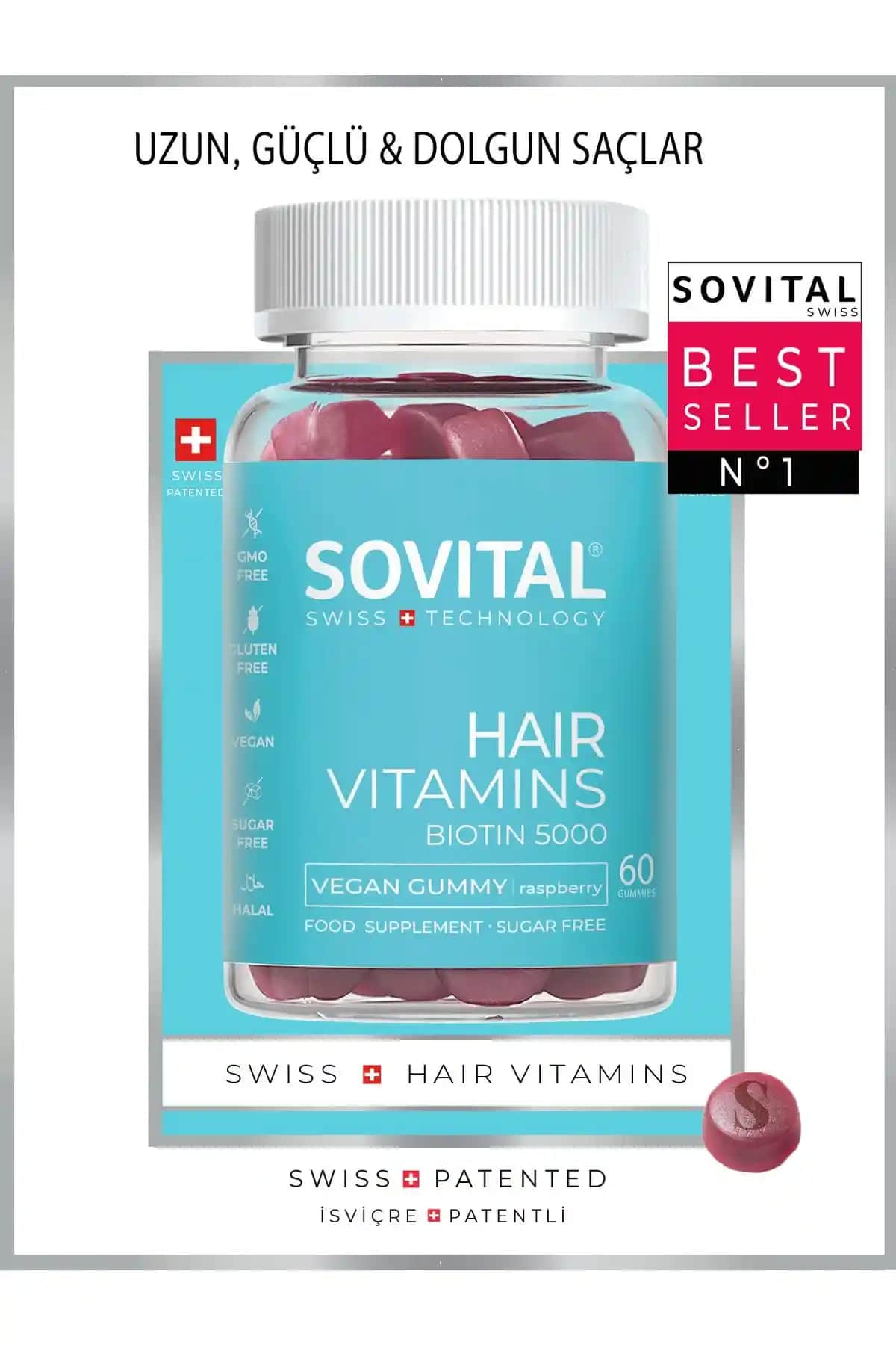 Jelibon Saç Vitamini Nedir ve Saç Sağlığına Katkıları Nelerdir