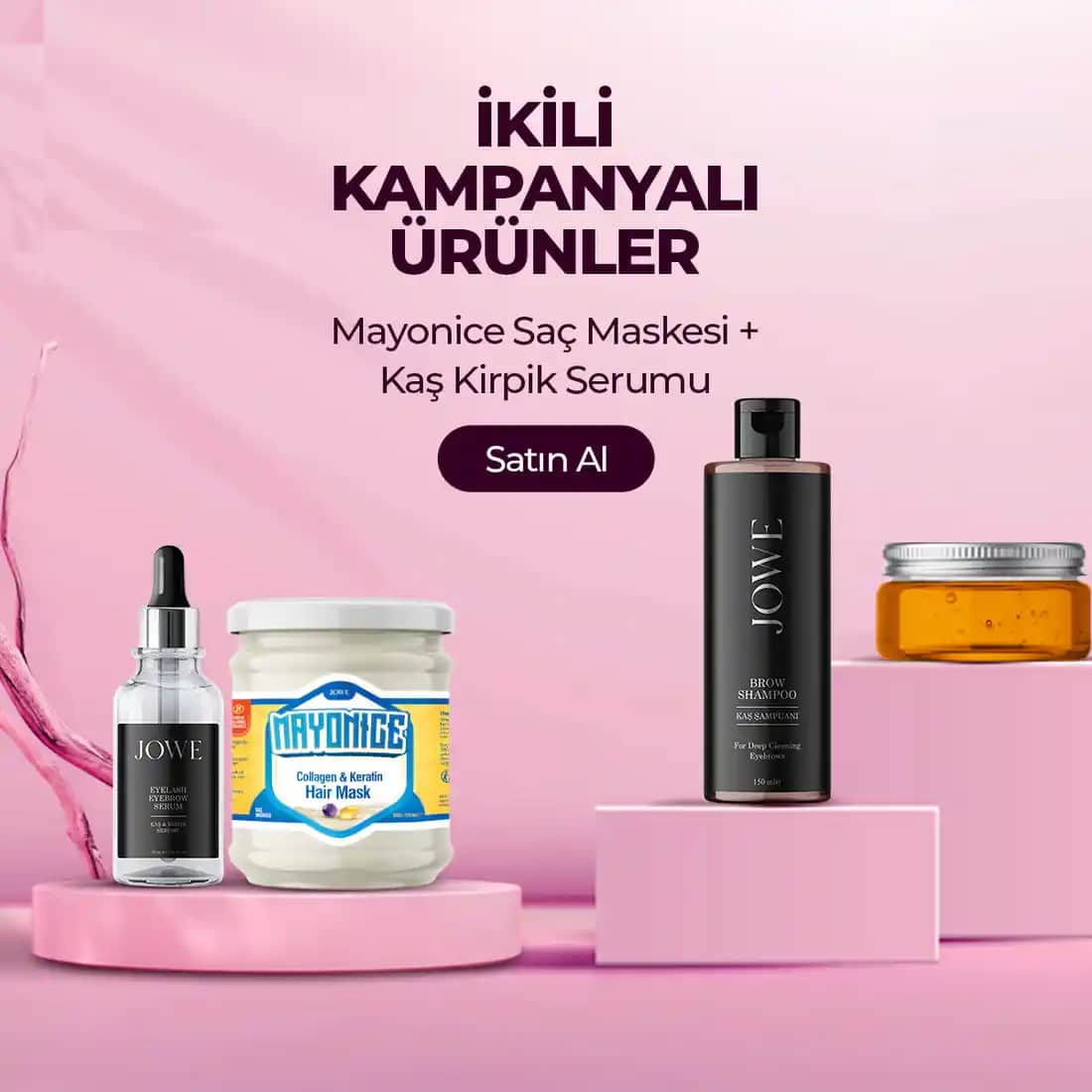 Jowe Kozmetik ile Doğal ve Bakımlı Kaşlar İçin Güçlü Çözümler ve Ürünler