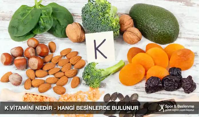 K vitamini nedir, nelerde bulunur ve sağlığa olan faydaları nelerdir