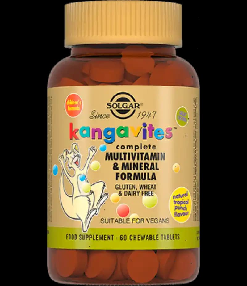 Kangavites: Çocuklar İçin Güvenilir Multivitamin ve Mineral Takviyesi Özellikleri