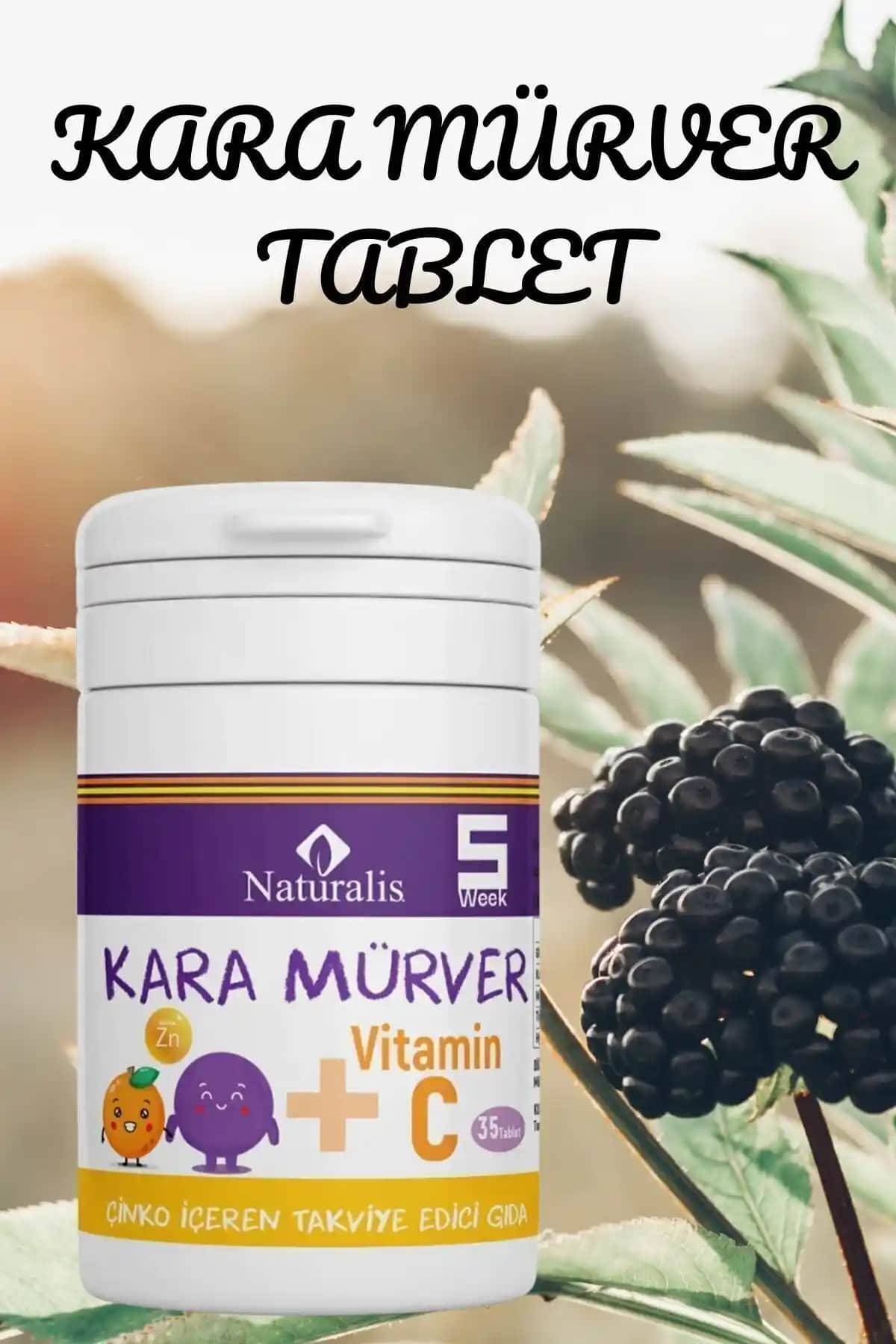 Kara Mürver Tabletleri: Bağışıklık ve Güzellik İçin Doğal Çözüm