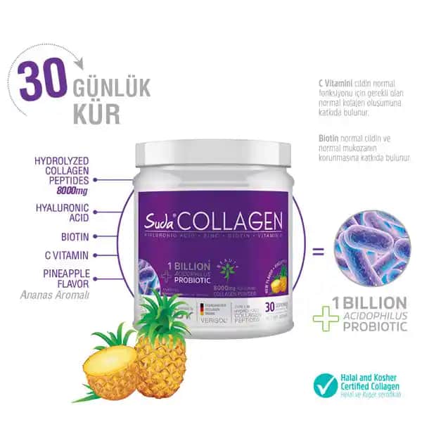 Kolajen ve Probiyotik Kombinasyonu: Cilt Sağlığı ve Sindirim İçin Güçlü Bir Destek