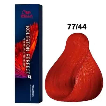 Koleston 77/44: Doğal ve Çarpıcı Kızıl Tonlar İçin Profesyonel Saç Boyası Seçeneği