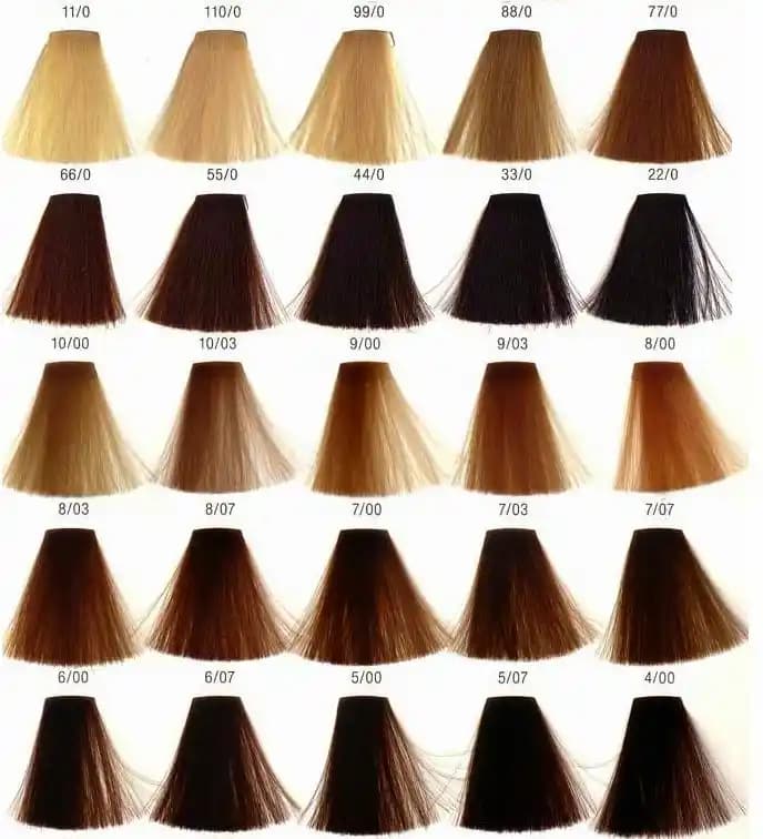 Koleston Naturel Renk Kataloğu: Doğal ve Güvenilir Saç Boyası Seçenekleri