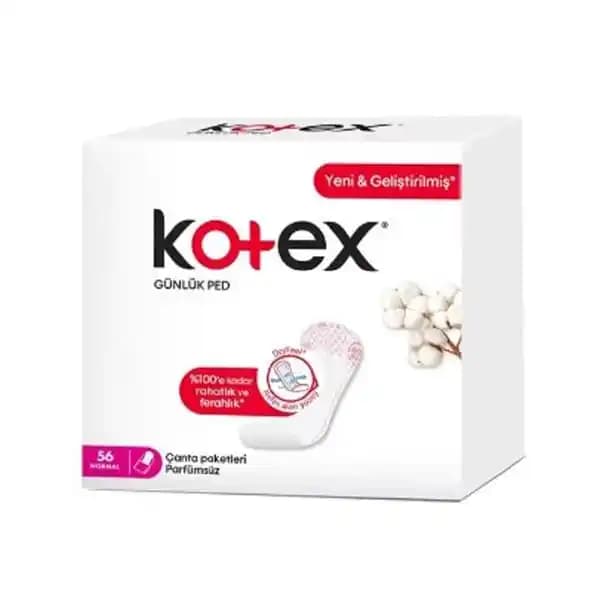 Kotex 56'lı Günlük Ped: Kadınlar İçin Güvenilir ve Konforlu Hijyen Çözümü