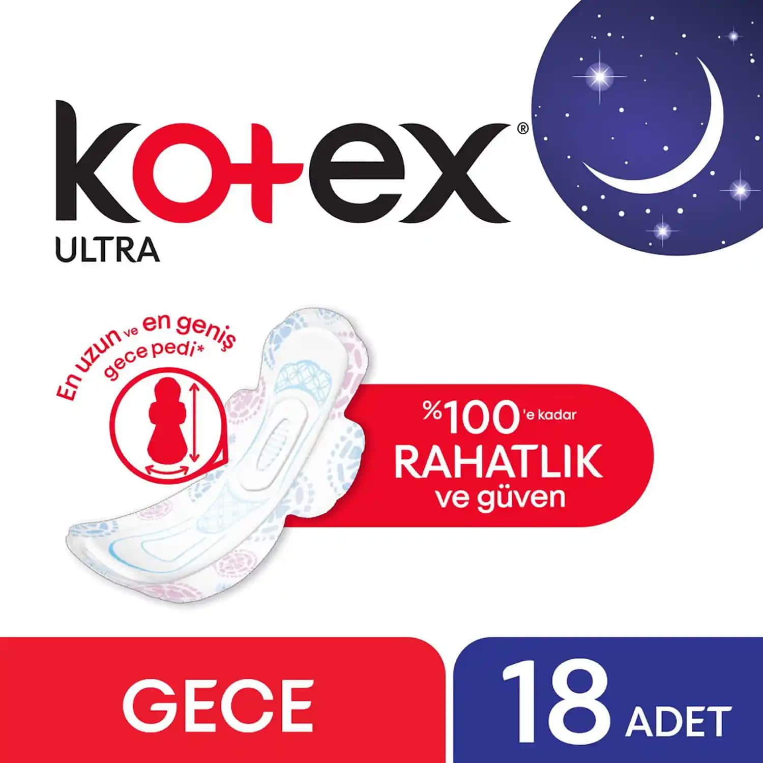 Kotex Gece Pedleri: Yüksek Emicilik ve Konfor Sunan Güvenilir Hijyen Ürünleri