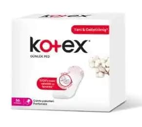 Kotex Günlük Ped Normal 56'lı ile Günlük Hijyeninizde Güvenilir Koruma