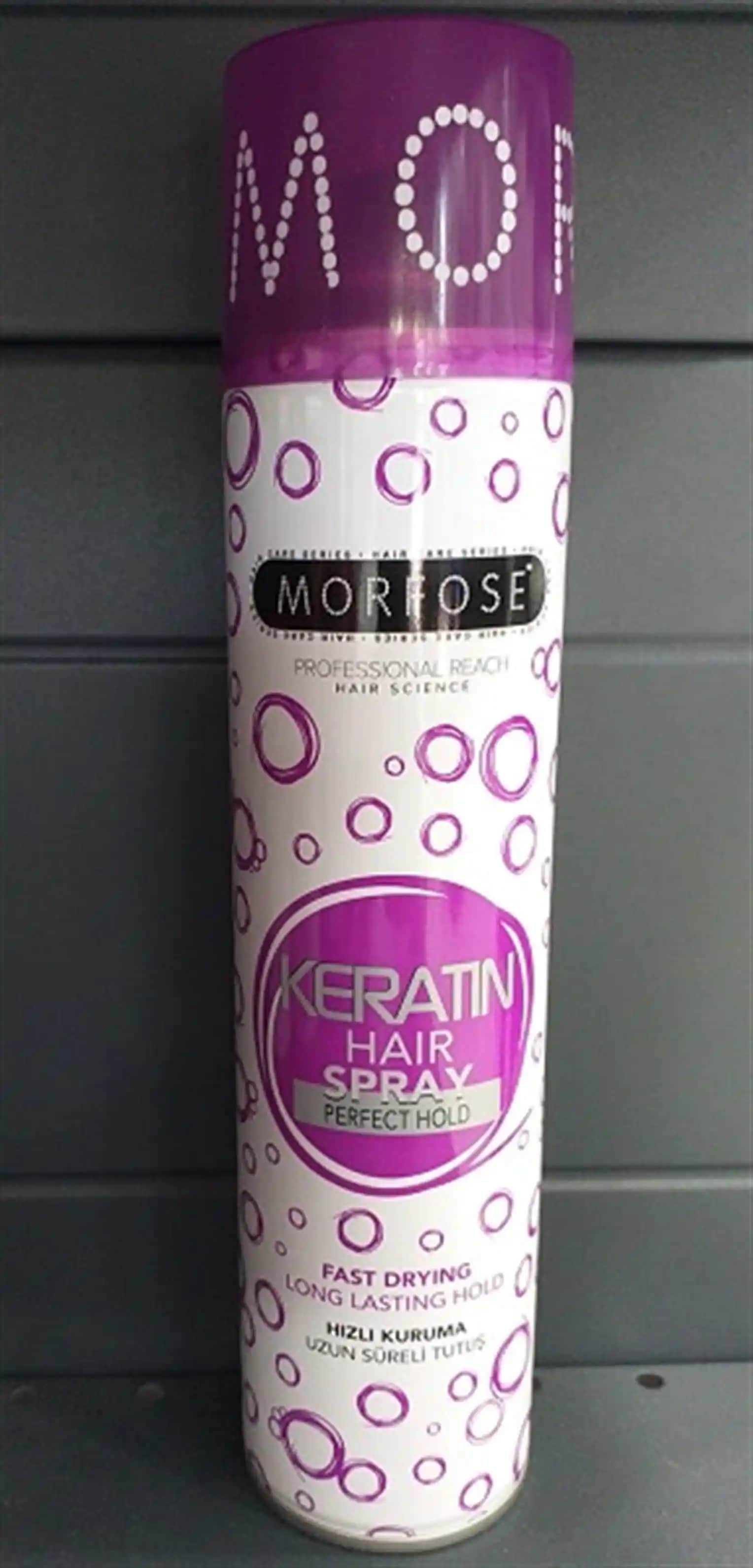 Morfose Keratin Saç Spreyi ile Saçlarınızı Güçlendirin ve Parlaklık Kazanın