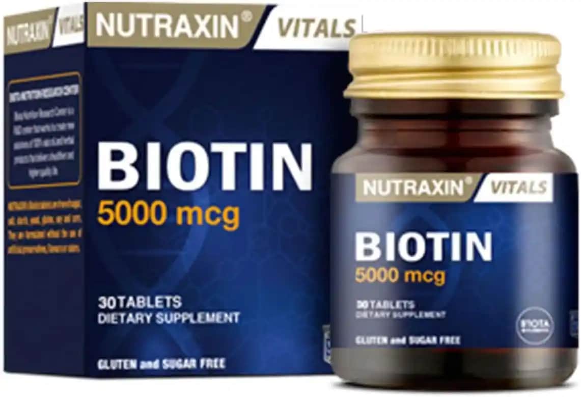 Nutraxin Biotin Takviyeleri ile Saç, Cilt ve Tırnak Sağlığınızı Güçlendirin