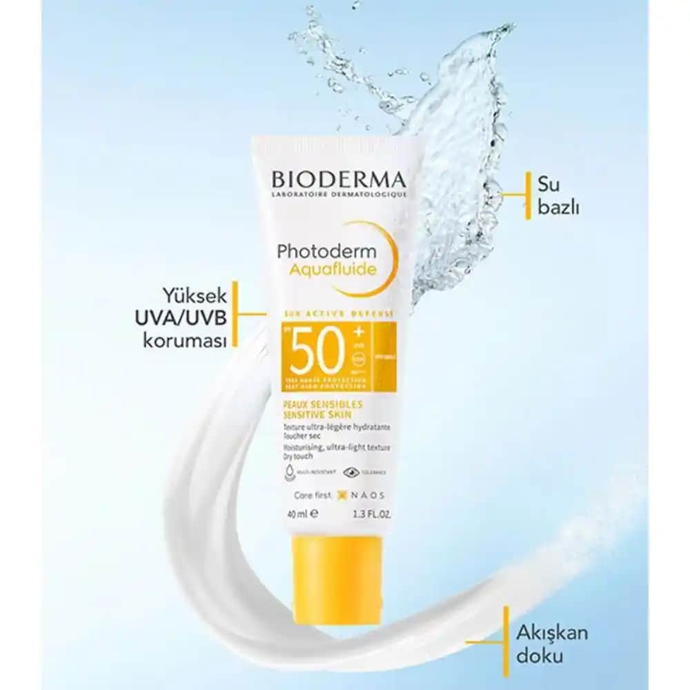 Bioderma Photoderm Aquafluide SPF 50+ ile Yüksek Koruma ve Hafiflik Sağlayan Güneş Kremi