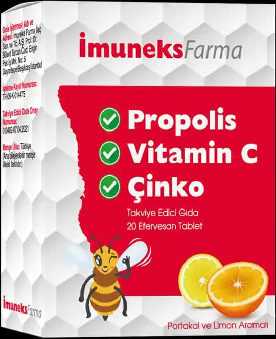 C Vitamini, Çinko ve Propolis: Doğal Güzellik ve Sağlık İçin Etkili Bileşenler