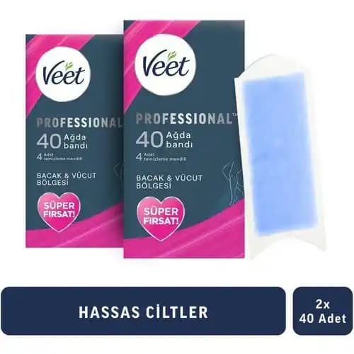 Hassas Ciltler İçin Güvenli Veet Ağda Bandı 40'lı Ürünleri ve Kullanım İpuçları