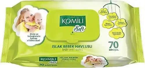 Komili ıslak mendil 70'li: Günlük hijyen ve bakımda pratik çözüm ve güvenilirlik