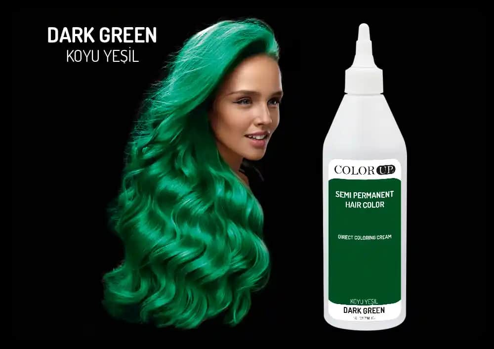 Koyu Yeşil Saç Boyası: Doğal ve Çekici Bir Görünüm Yaratmanın Yolları ve Bakım İpuçları