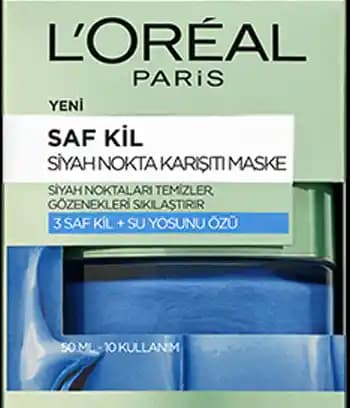 L'Oréal Siyah Nokta Karşıtı Maske: Gözenekleri Temizleyen ve Cilt Sağlığını Destekleyen Ürün