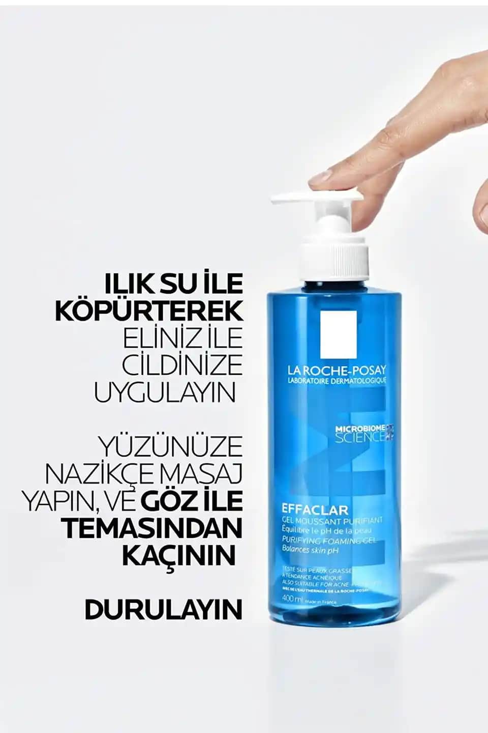La Roche Effaclar Temizleme Jeli: Yağlı ve Akne Eğilimli Ciltler İçin Güvenilir Temizlik Çözümü